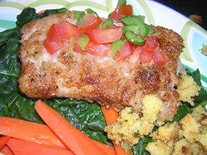 southern-cooking-baked-cod